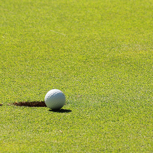 Jugador de golf en el torneo DHL en Cariari, Costa Rica